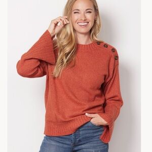 Sanctuary On Arrival Sweater in Rust S **LIKE NEW**